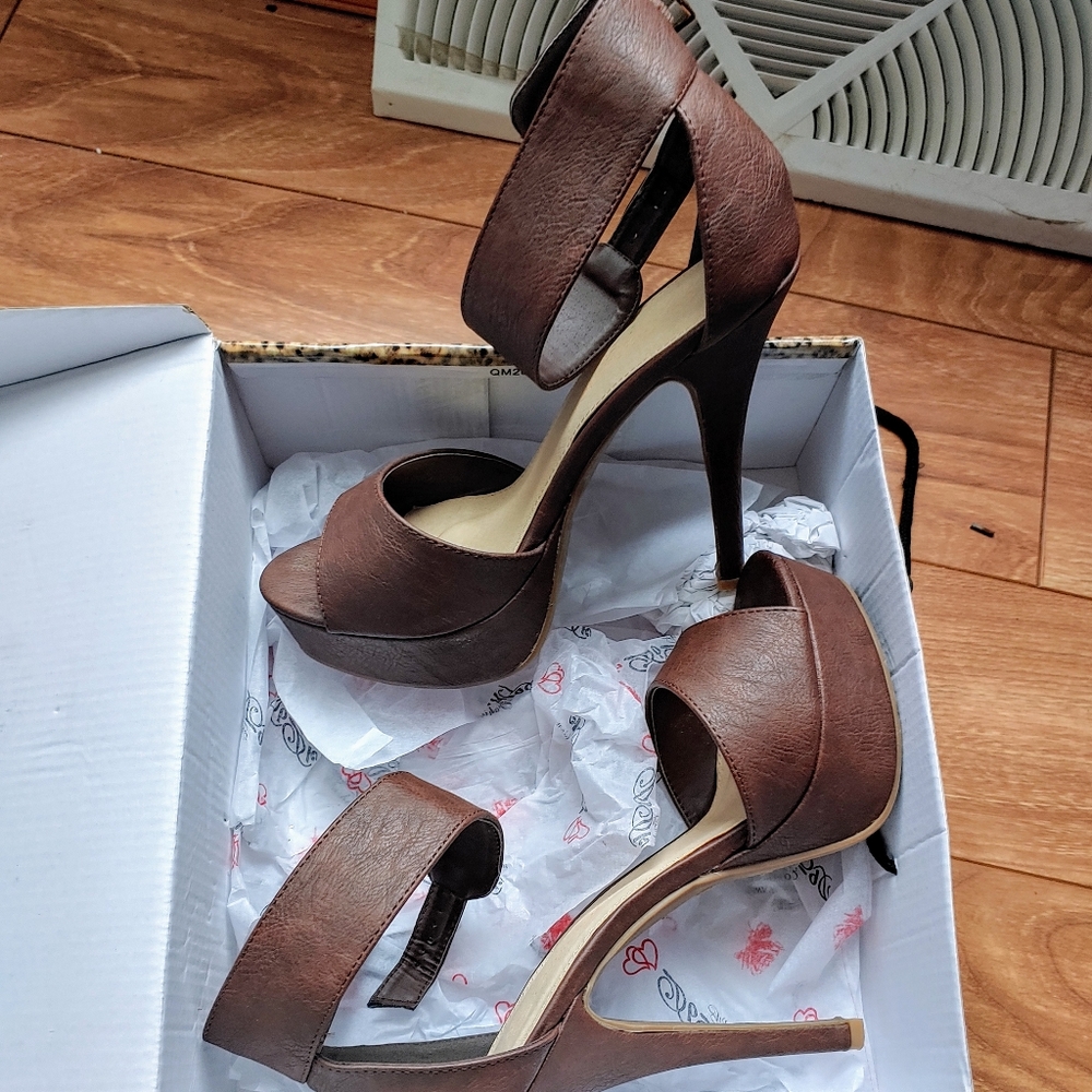 Chocolate Brown Heels
